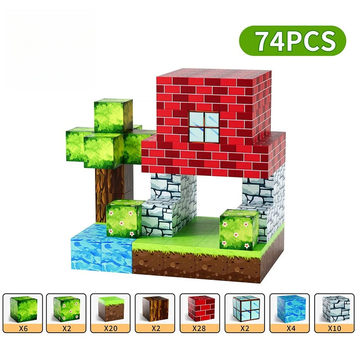 Brinquedos Sensoriais De Haste Magnética Construtivo Mundial