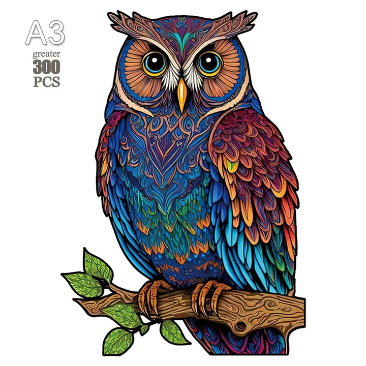 Guitarra De Madeira Quebra Cabeças 3D Educativa Infantil