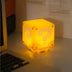 LED Pergunta Mark Brick Night Light com Música