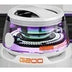 Alto-falante bluetooth portátil g200 rgb iluminação alto-falante magnético bt5.3 mini caixa de som 7 horas de reprodução suporte do telefone