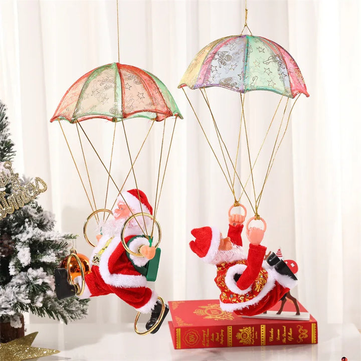 Música Elétrica Papai Noel Ornamento De Teto Dança Natal