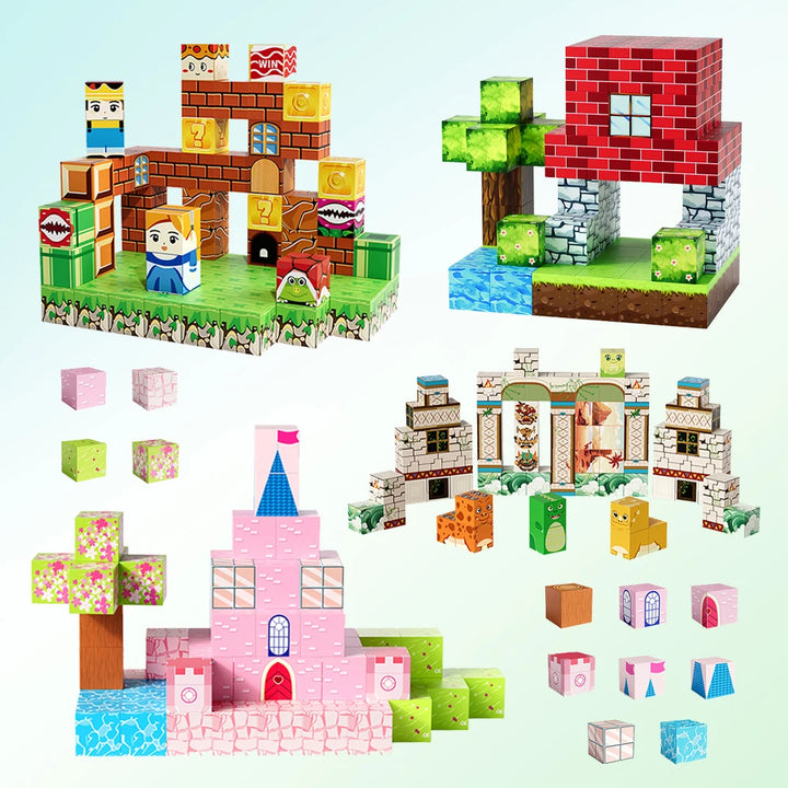 Brinquedos Sensoriais De Haste Magnética Construtivo Mundial