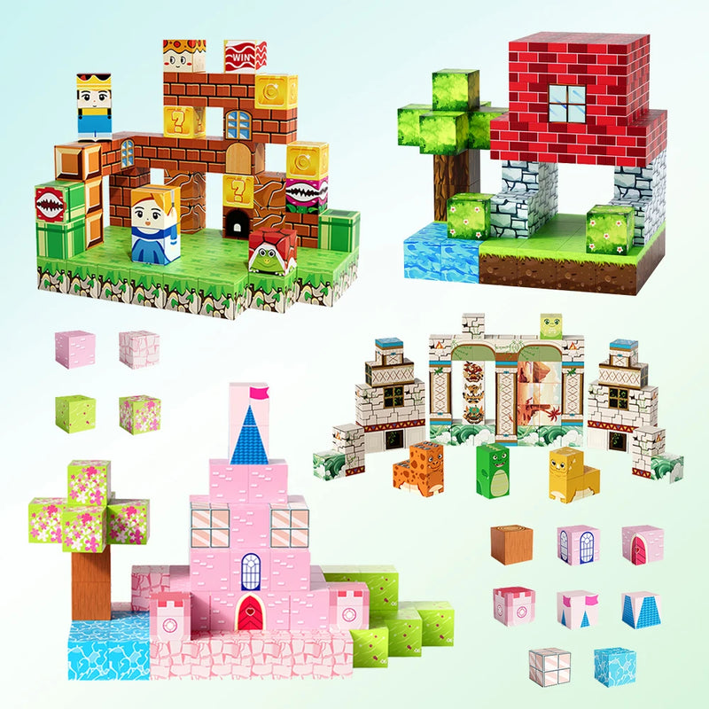 Brinquedos Sensoriais De Haste Magnética Construtivo Mundial