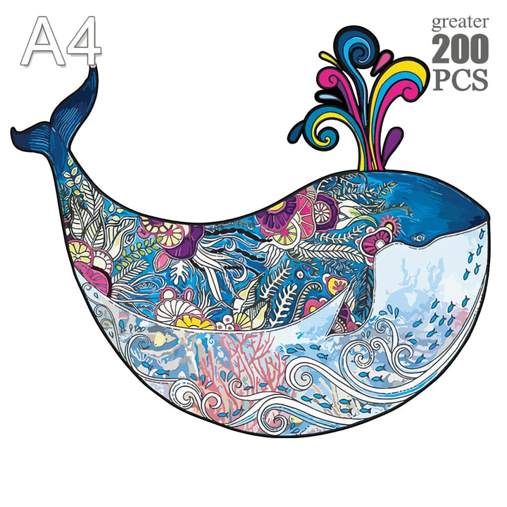 Guitarra De Madeira Quebra Cabeças 3D Educativa Infantil