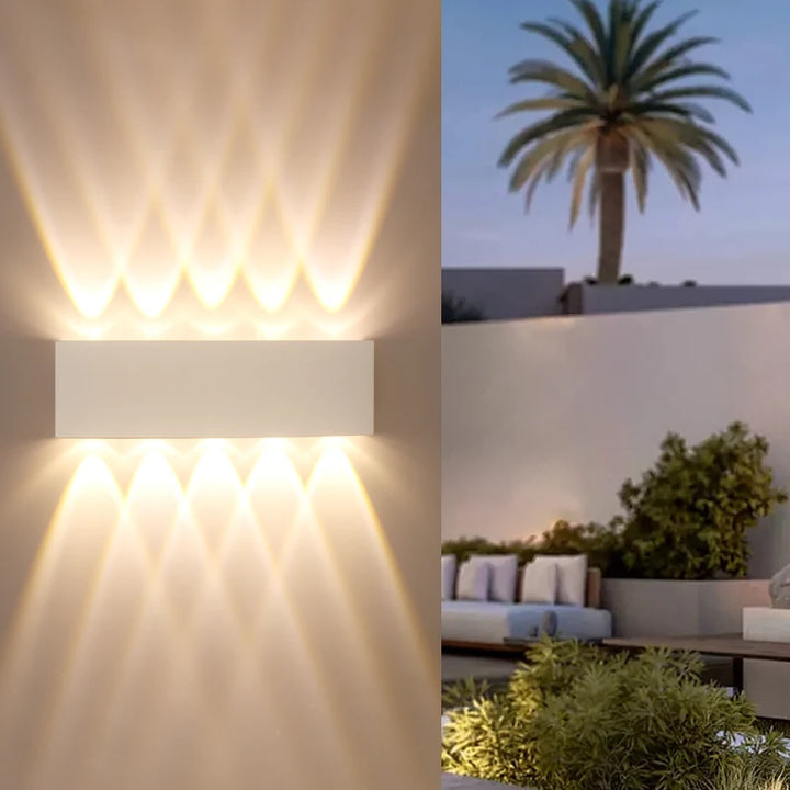 Luz de Parede LED Impermeável: Iluminação Moderna e Durável para Interiores e Exteriores