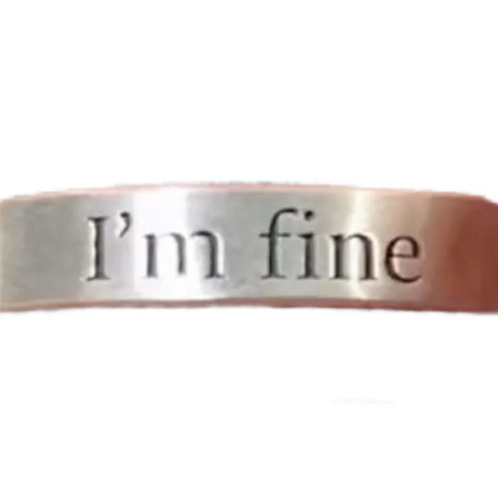 Anel Handprint Design Exclusivo Unissex Casal