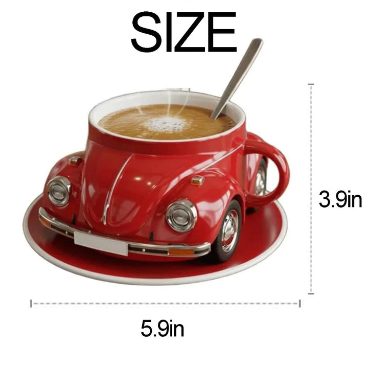 Caneca Besouro Artesanal Engraçada Para Amantes De Café