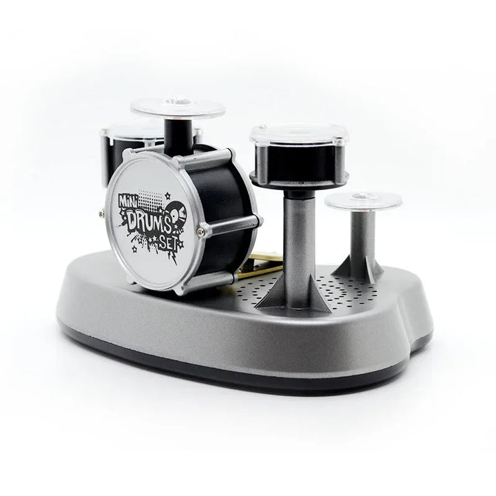 Mini Bateria Brinquedo Crianças Percussão Sons Realistas