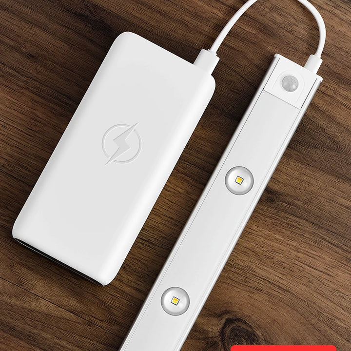 Luz LED com Sensor de Movimento Ultra Fina e Sem Fios: Iluminação Inteligente e Versátil para Cada Canto da Sua Casa!