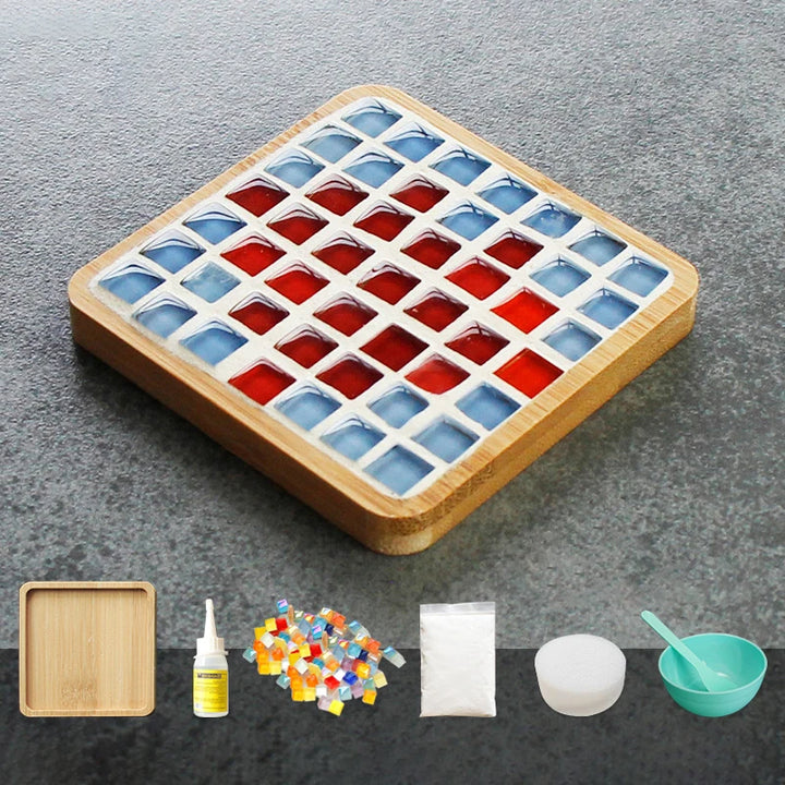 Porta Copos De Bambu Feito À Mão Para Crianças KittenBaby