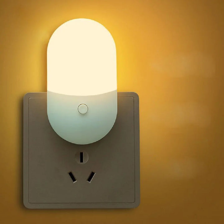 Cabeceira LED Night Light, UE EUA Plug, Lâmpada Do Quarto, Home Supply, Presente, 220V AC by Casa Perfeita