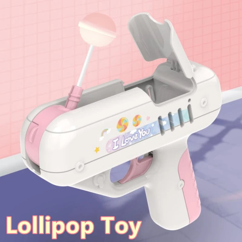 Arma Surpresa Pirulito Brinquedo Criativo Presente de Natal