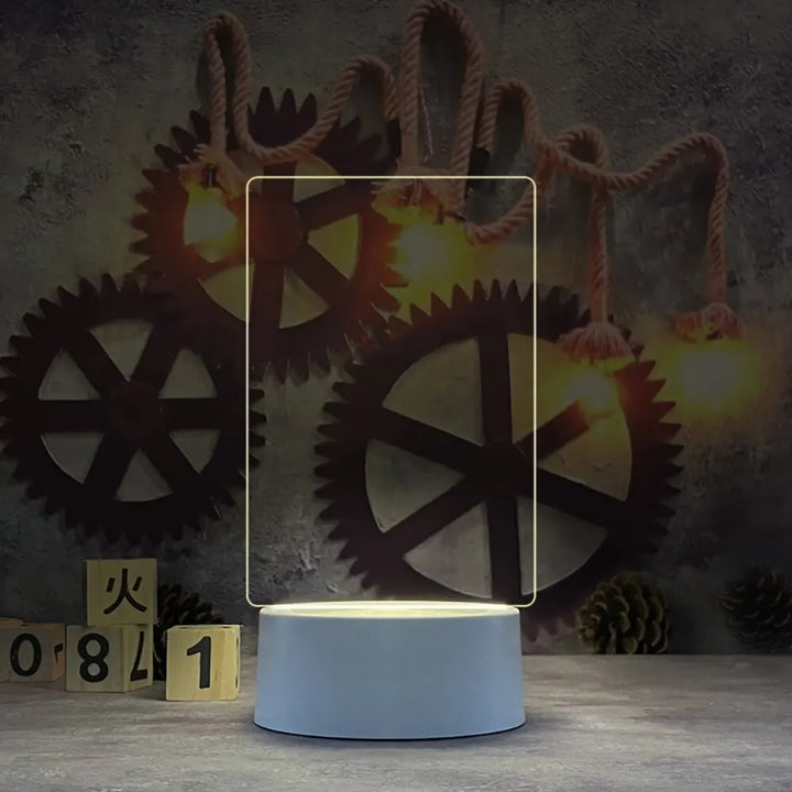 Quadro de Mensagens LED Luminoso USB | Crie e Ilumine Seu Lar