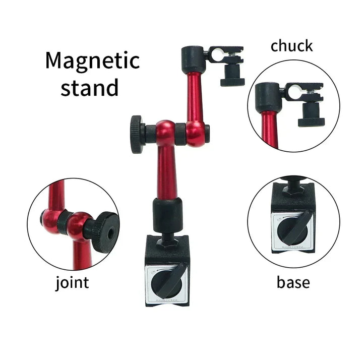 Base Magnética Flexível Shahe Suporte WCZ1b Metrologia