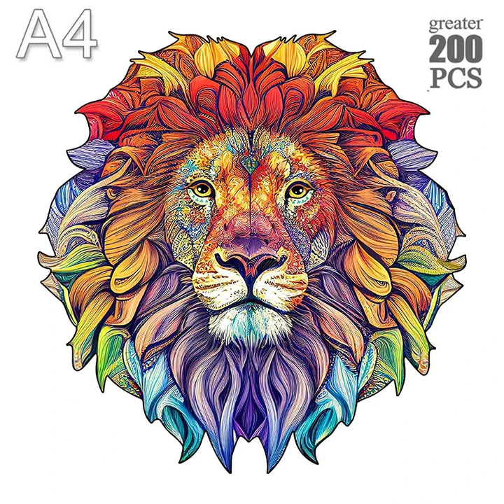 Guitarra De Madeira Quebra Cabeças 3D Educativa Infantil