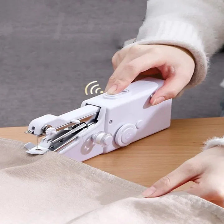 Mini Máquina de Costura Portátil Manual | Para Reparos Rápidos e DIY
