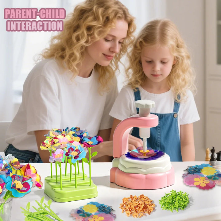 Kit Flores Artificiais Faça Você Mesmo Gravação Infantil