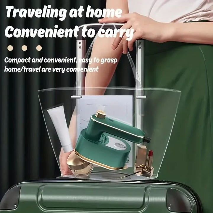 Mini Ferro a Vapor Portátil Elegante Compacto para Viagens