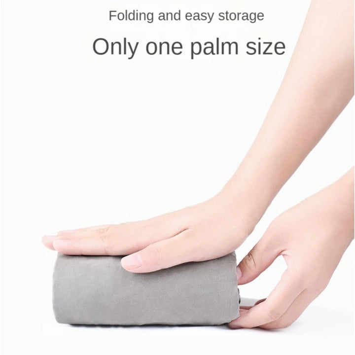 Travesseiro de Viagem Inflável Pescoço Conforto Portátil