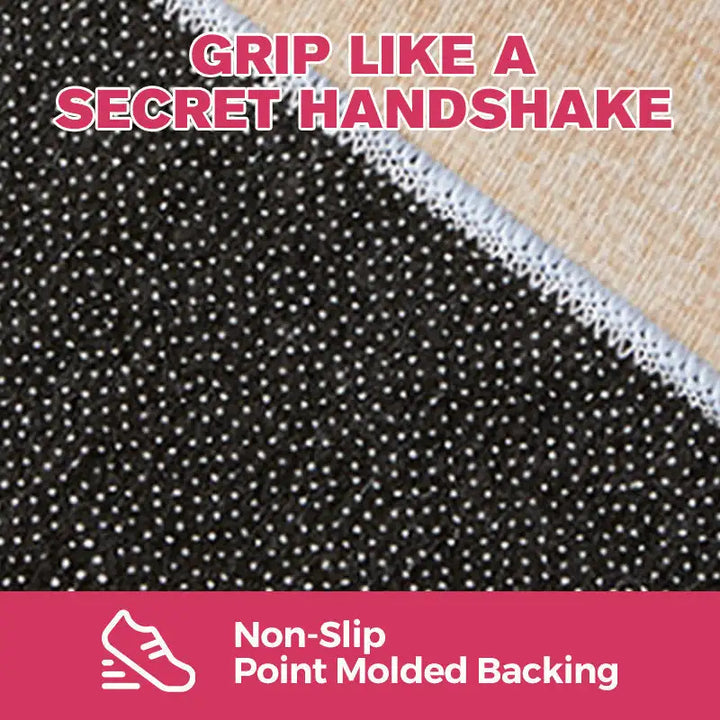 Tapete De Porta 3D Flor Fresca Padrão Alienígena Absorvente