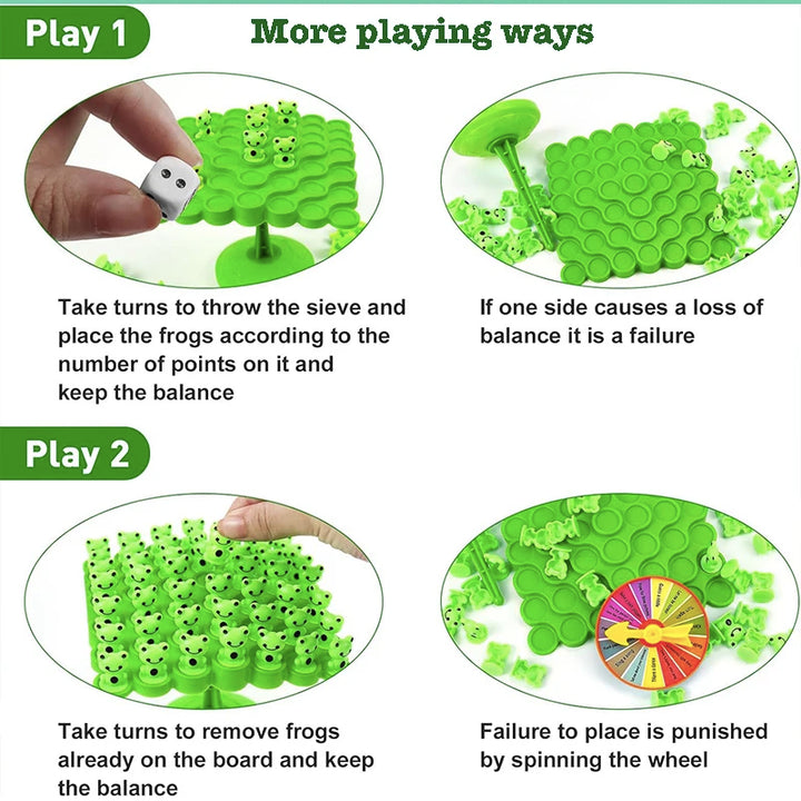 Astronauta Equilíbrio Árvore 3D Puzzle Pai Filho Desafio