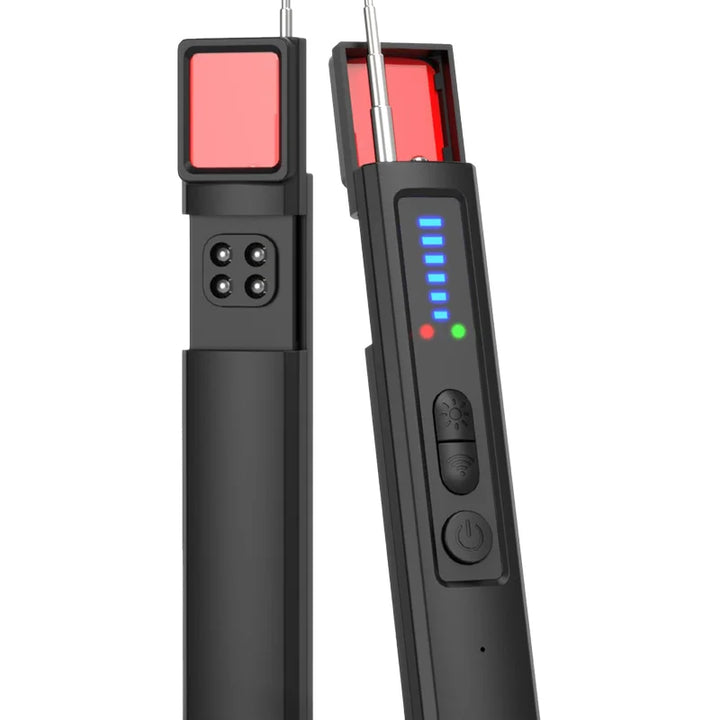 Detector de Câmera Oculta Infravermelho GPS Escuta Discreta