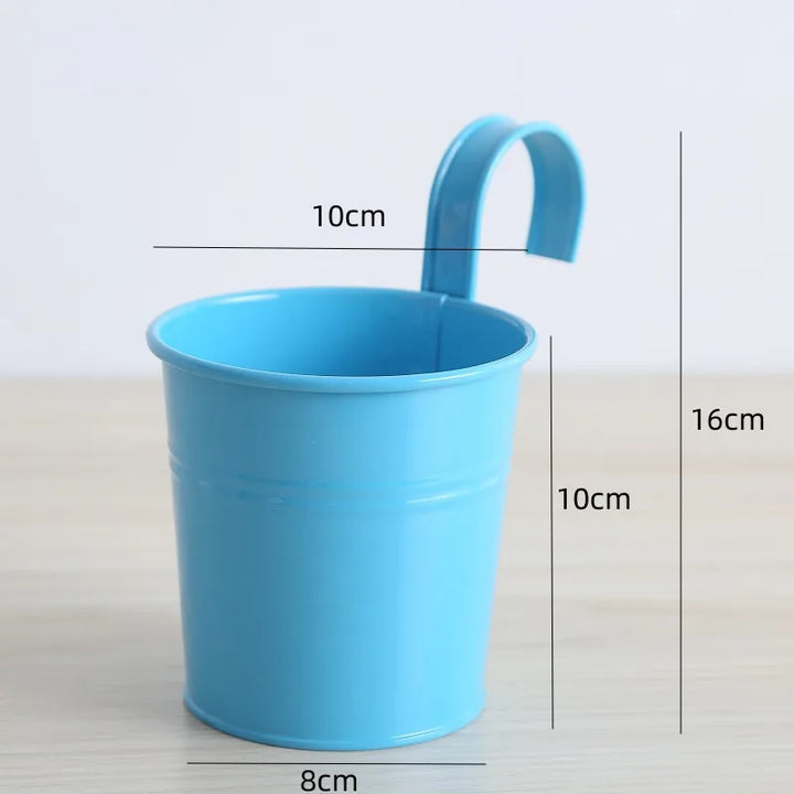 10 vasos de ferro pastoral para varanda