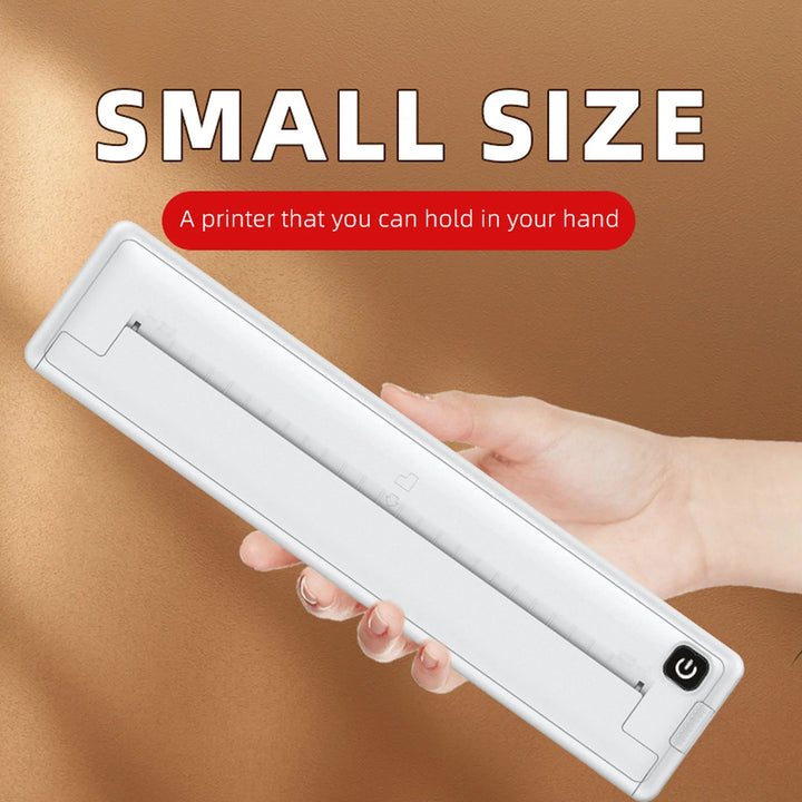 Impressora Térmica 200dpi Bluetooth Sem Tinta Portátil