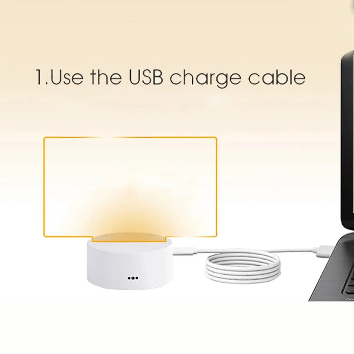Quadro de Mensagens LED Luminoso USB | Crie e Ilumine Seu Lar