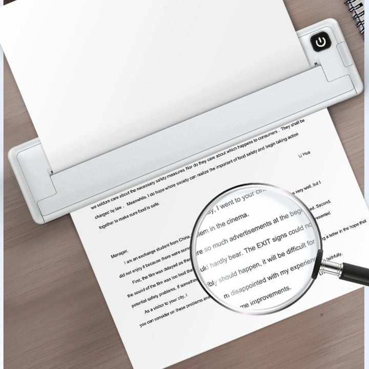 Impressora Térmica 200dpi Bluetooth Sem Tinta Portátil