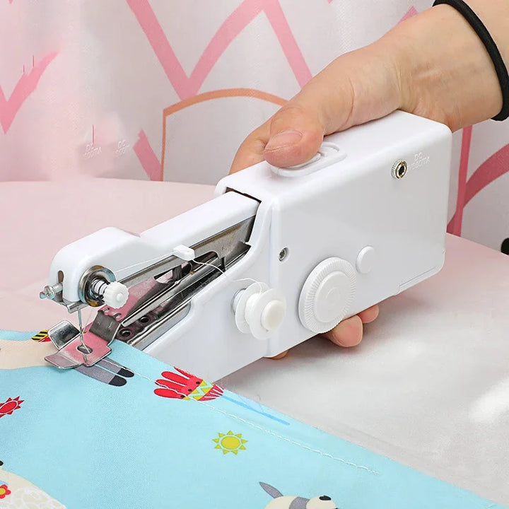 Mini Máquina de Costura Portátil Manual | Para Reparos Rápidos e DIY