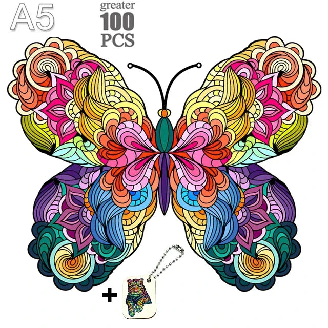 Guitarra De Madeira Quebra Cabeças 3D Educativa Infantil