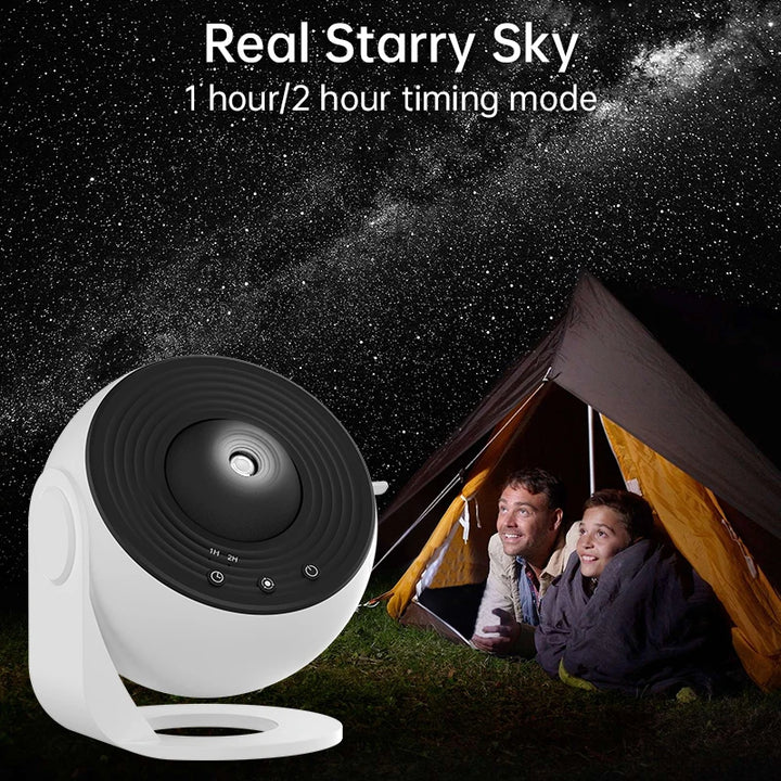 Projetor de Galáxia AUSYLE 360 Rotação Infantil Noturna