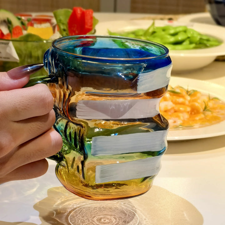 Caneca de Vidro Formato Livro Exclusiva para Café Elegante