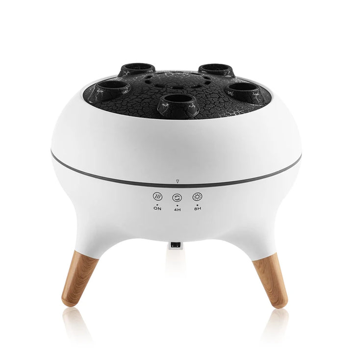 Umidificador Ar 250ml Difusor Óleo Luzes Noturnas Quarto