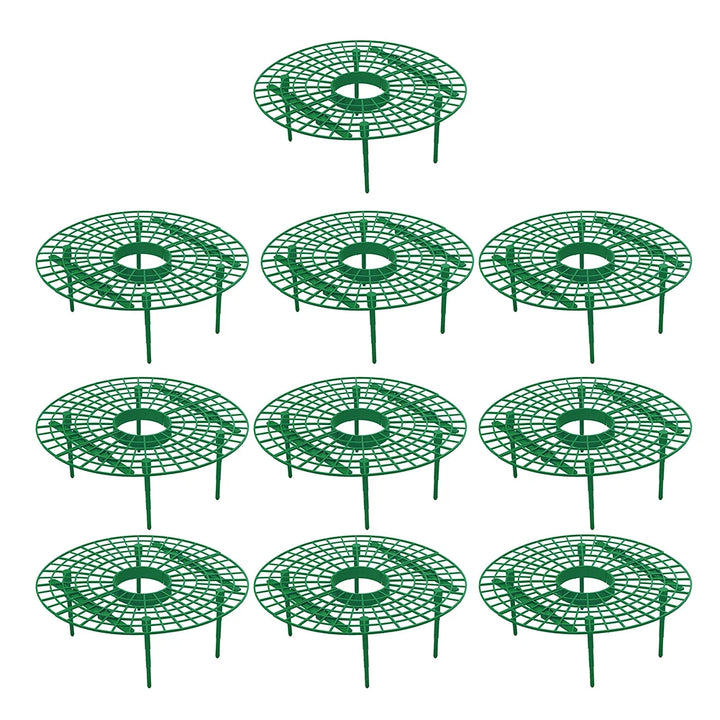 Suportes De Morango Para Plantas De Jardim, Fruit Stand, Growing Racks, Suporte De Plantas, Acessórios De Jardim, 4 Pernas Resistentes, 5Pcs by Casa Perfeita