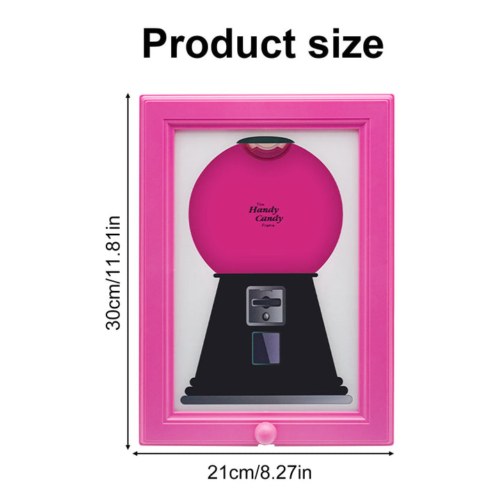 Dispensador De Doces Quadro De Imagem 2 Em 1 Parede Alloet