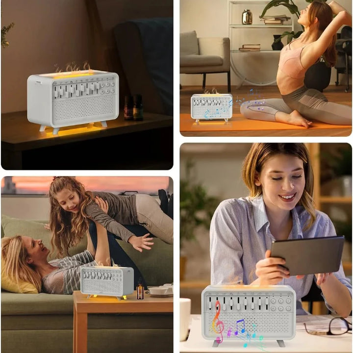 Alto-falante Bluetooth 3 em 1: Seu Companheiro Multifuncional para Bem-Estar e Conforto