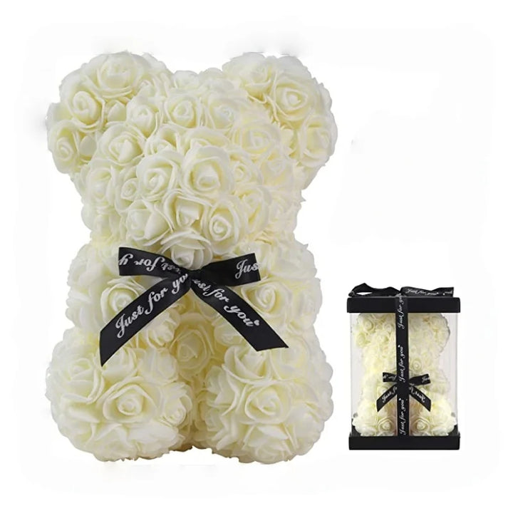 Urso Rosa Caixa Romântica Presente Dia Dos Namorados