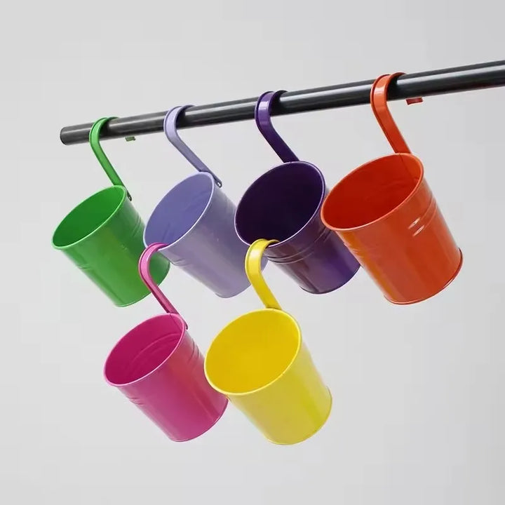 10 vasos de ferro pastoral para varanda