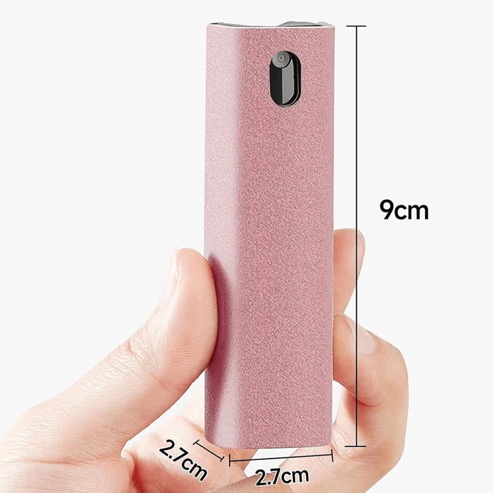 2 em 1 limpador de tela spray computador tela do telefone móvel removedor de poeira ferramenta pano microfibra para iphone ipad toalhetes de limpeza