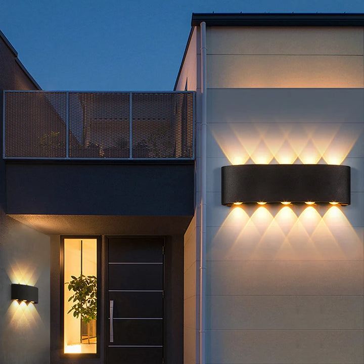 Luz de Parede LED Impermeável: Iluminação Moderna e Durável para Interiores e Exteriores