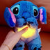 Pelúcia Stitch Respirando com Música e Luz - Brinquedo Acalma Bebê Disney