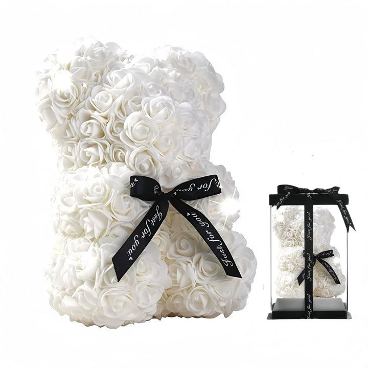 Urso Rosa Caixa Romântica Presente Dia Dos Namorados