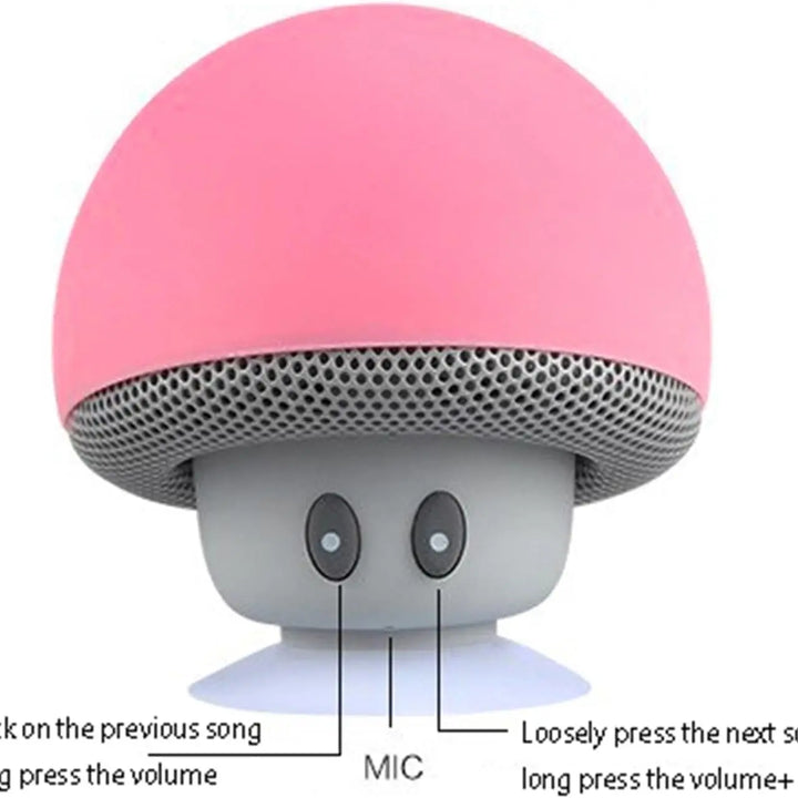 Alto-falante bluetooth sem fio de alta qualidade, subwoofer de alcance sem fio de 30 pés com ventosa, adequado para ciclismo, piquenique ao ar livre by Casa Perfeita