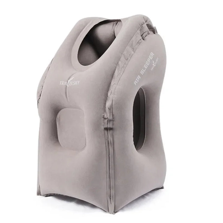 Travesseiro de Viagem Inflável Pescoço Conforto Portátil