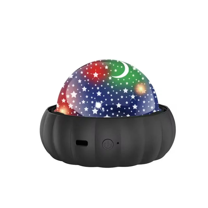Luz noturna projetor usb candeeiros de mesa sala de jogos home theater teto decoração de casamento dia das bruxas gira automaticamente by Casa Perfeita