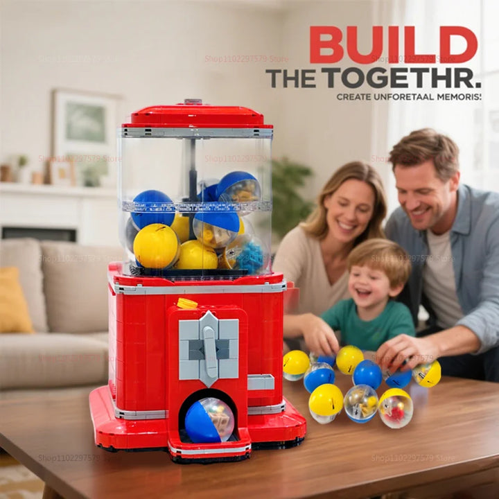 Conjunto 1343 Peças Blocos Construção Brangdy Infantil