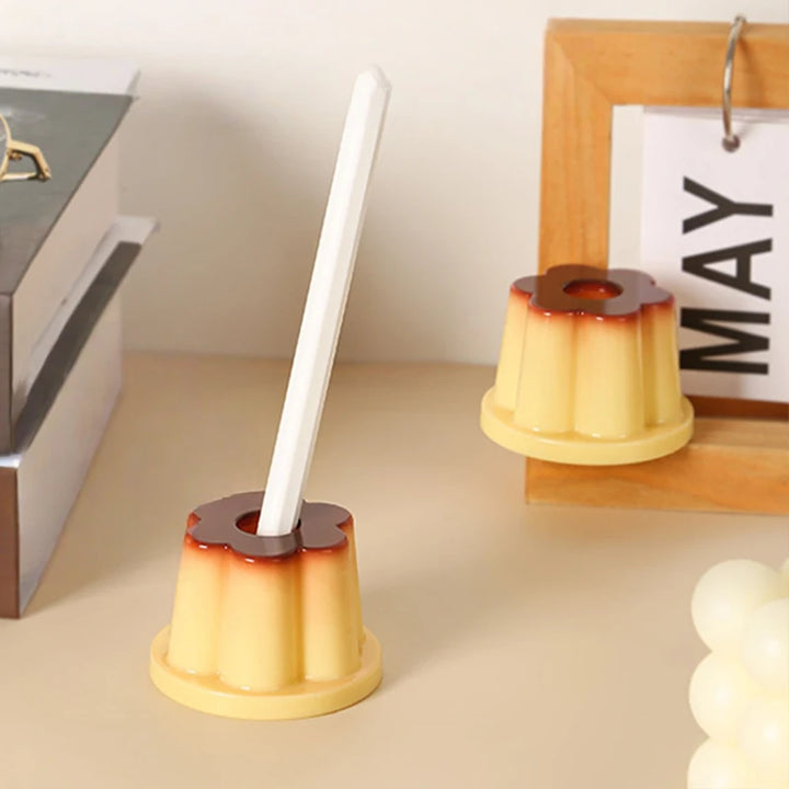 Suporte de Canetas Pudim Criativo Organiza Mesa Presente