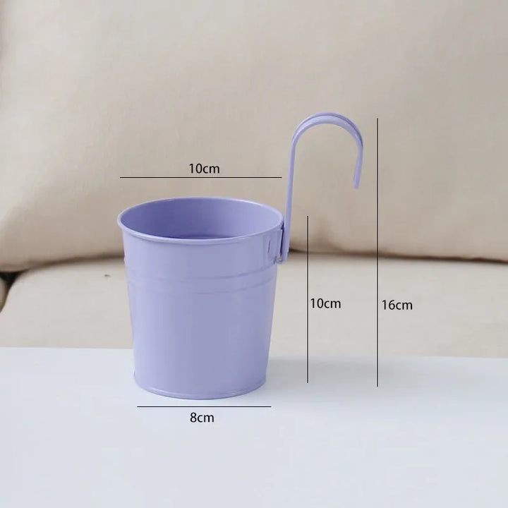 10 vasos de ferro pastoral para varanda